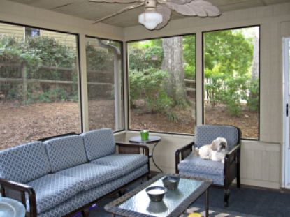 Screened-in Porch is the next room I have big plans for! 